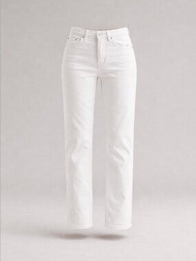 La Vie Rebecca Taylor • NWOT • white high rise skinny jeans